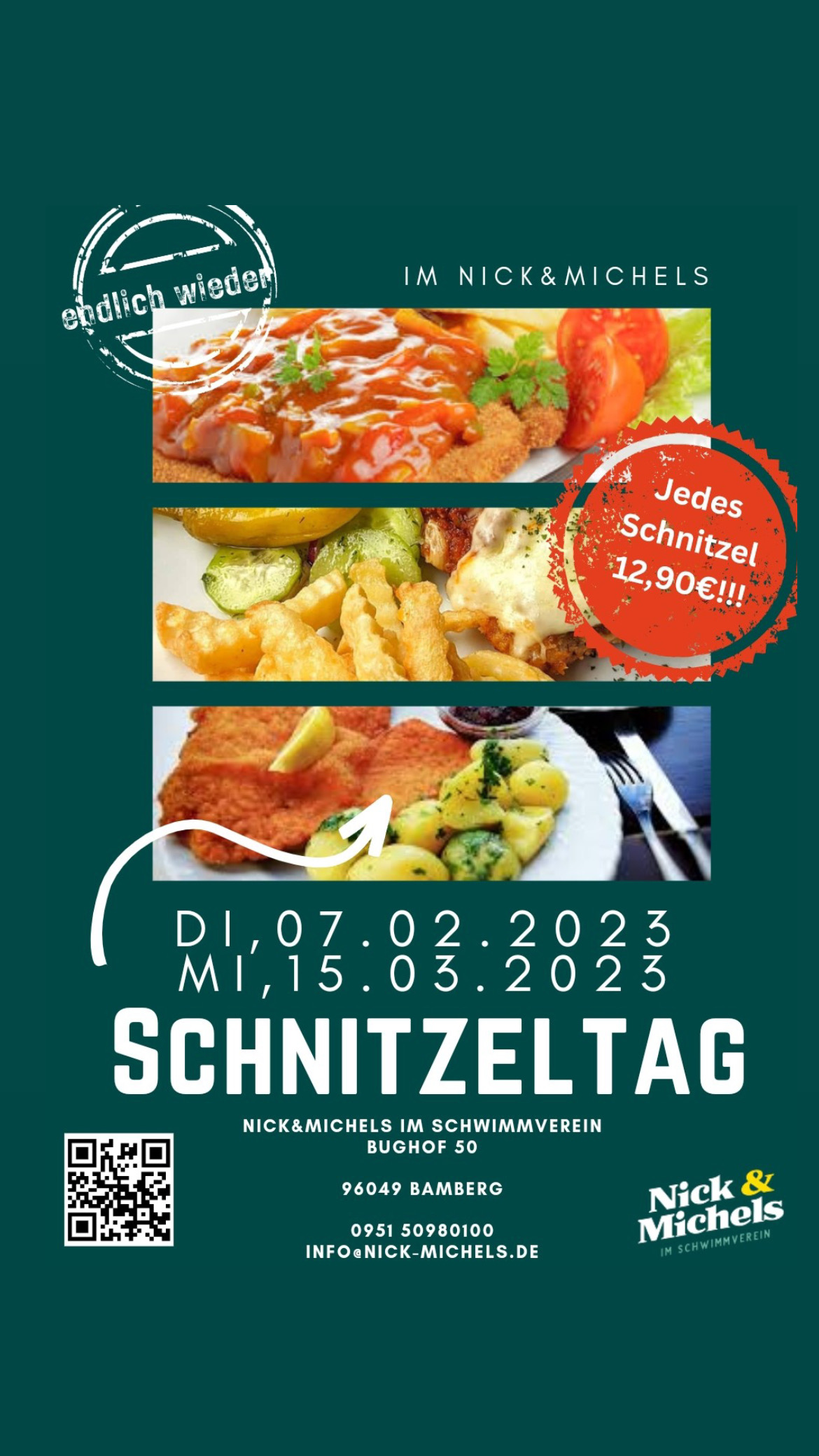Schnitzeltag im Nick & Michels